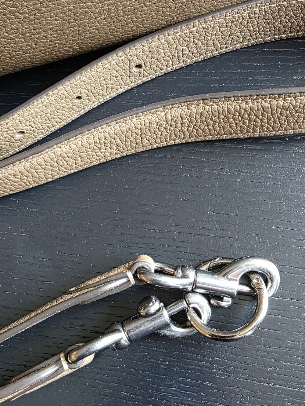 Coach Large Rowan In Stone - Picture 8 of 9